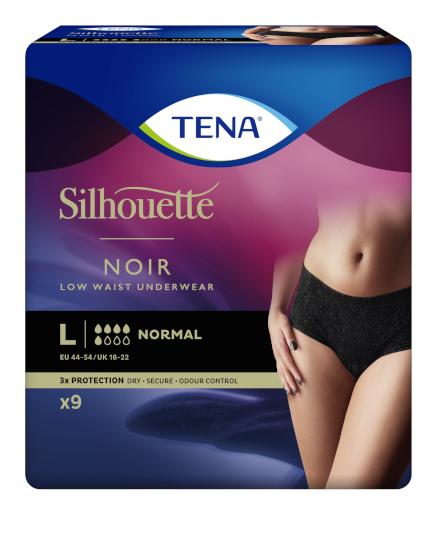 Tena Silhouette Lage Taille Normal Zwart L