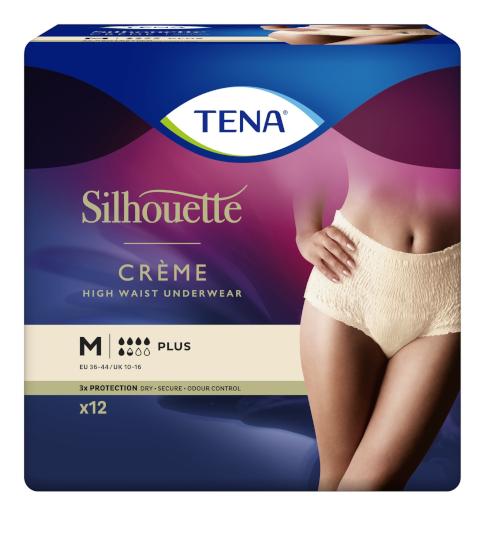 Tena Silhouette Hoge Taille Crème M doos