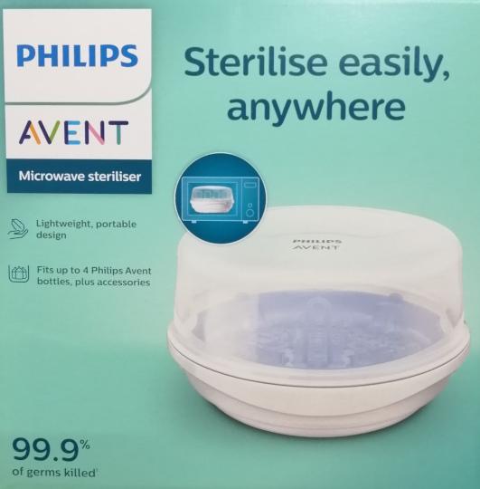 Avent sterilisator microgolf 4 flessen