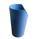 Drinkbeker met neusuitsparing - blauw