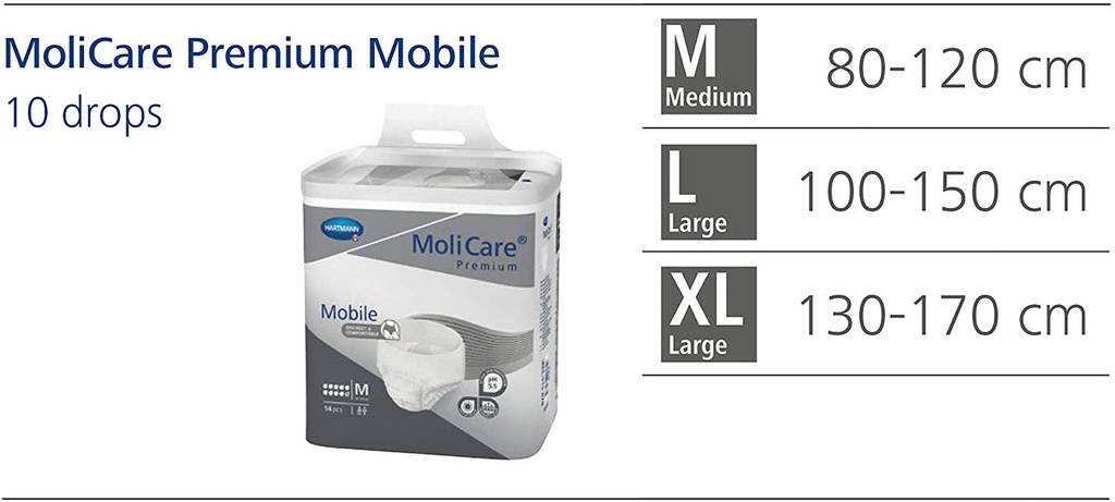 Molicare Premium Mobile 10 druppels