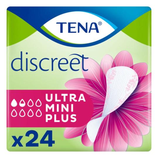 Inlegkruisjes Discreet Ultra Mini Plus TENA