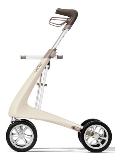 220477 Rollator 4 wielen Carbon Ultra Light Wit