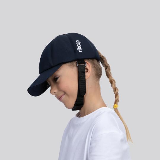 Ribcap Baseball Cap Navy Blue Kids