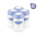 NEW Lansinoh Bewaarflesjes voor moedermelk 4x160ml