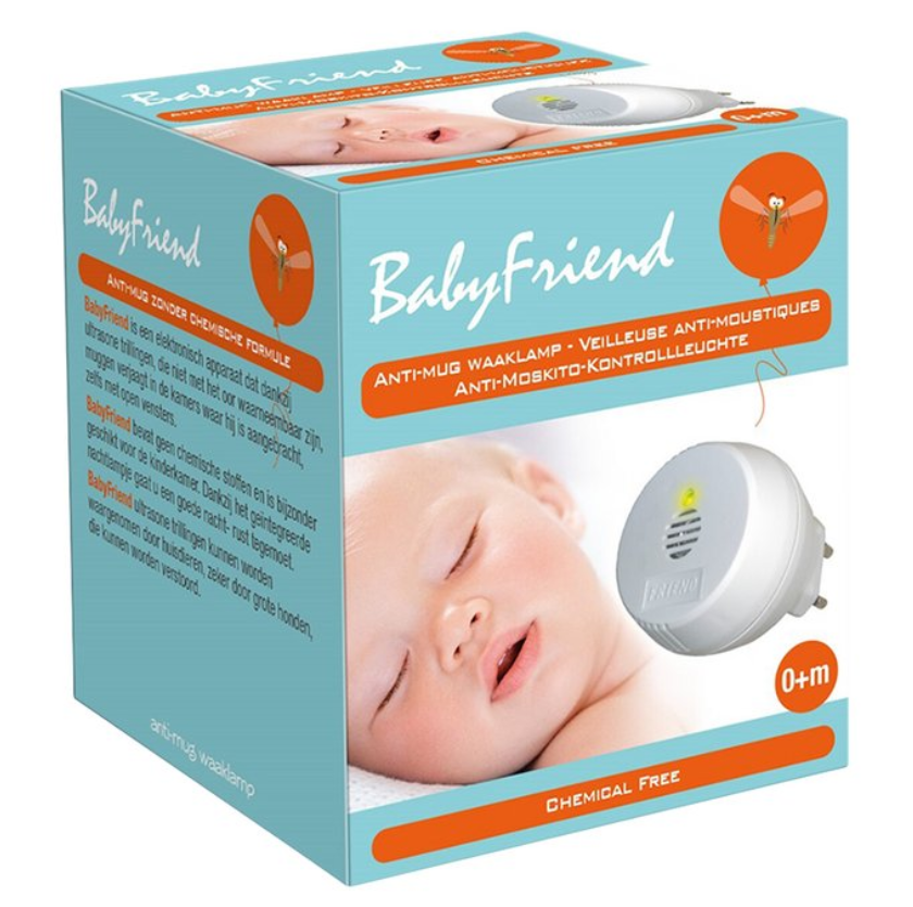 BabyFriend anti-muggen apparaat met nachtlampje