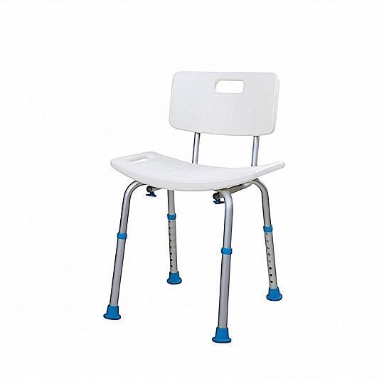 Atlantis Verstelbare douchestoel Contour met rugsteun