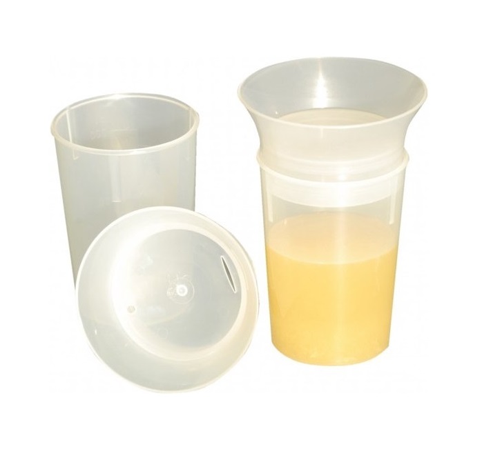 Heidi beker met kraagdeksel (200ml)