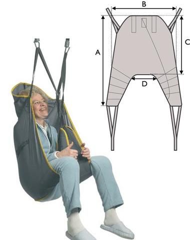 Sling (liftmat) Universeel hoge liftmat net L