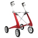 220477 Rollator 4-wiels Carbon UltraLight (incl. grote weekendtas)