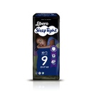 Libero Sleep Tight 9 Wegwerpluiers (10st, 22-37kg) (pakje)