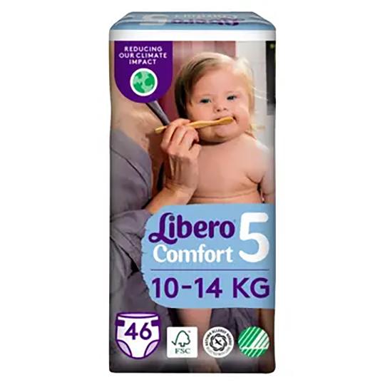 Libero Comfort Couches jetables 5 Maxi Plus 10-14 kg 46 pcs. - paquet