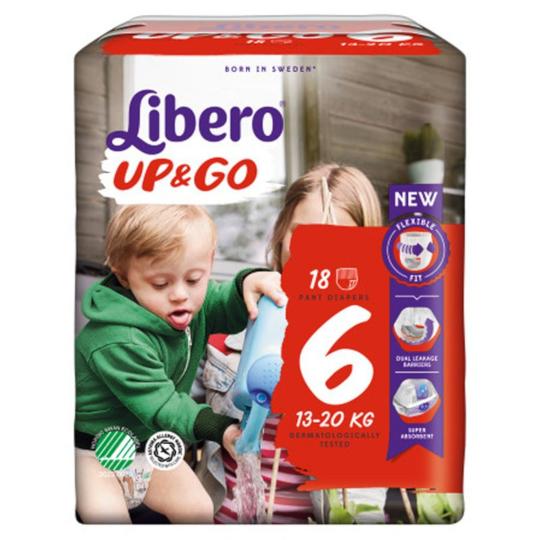 Libero Up & Go 6 Broekluiers (18st, 13-20kg) (pakje)