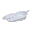 Bedpan kunststof met deksel