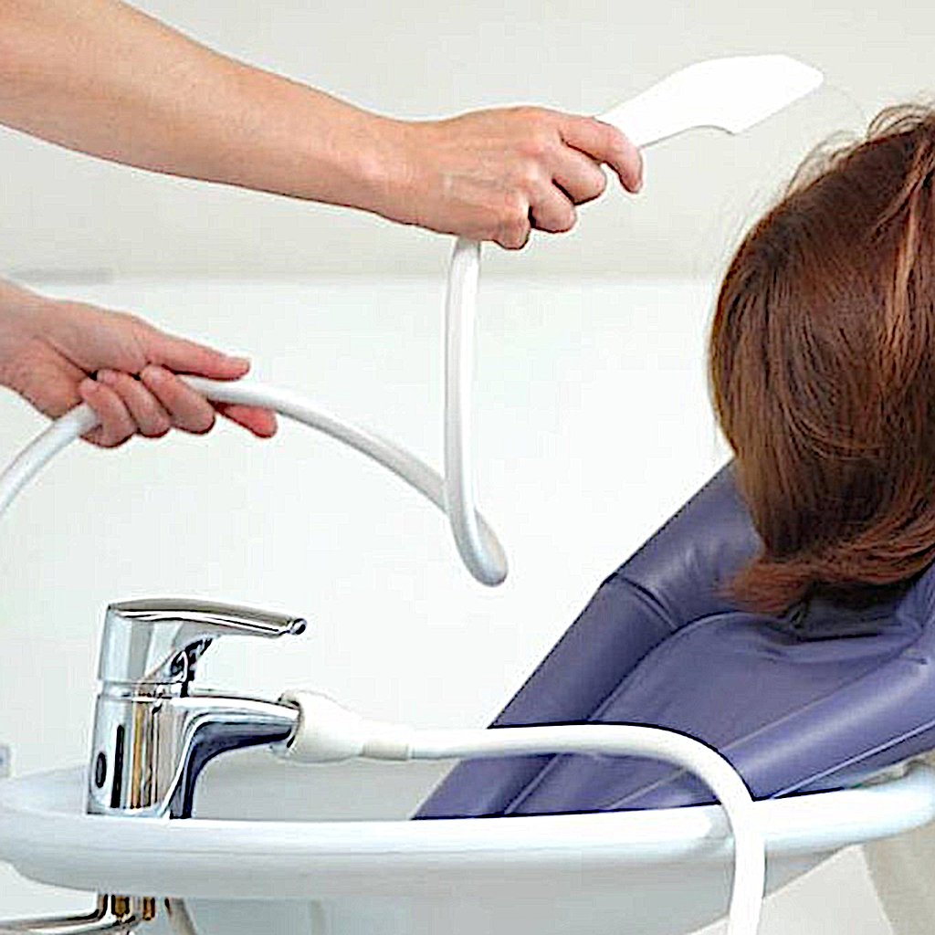 Douchekop met aansluitslang voor lavabo (140 cm)