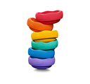 Stapelstein Rainbow Original Classic (Set van 6)