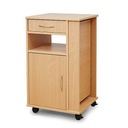 Burmeier Table de chevet Hermann avec table de salle à manger Hêtre