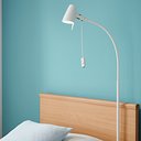 Lampe de lecture Led pour lit médicalisé Burmeier fixation sur tête de lit