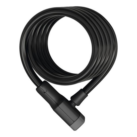 Abus Booster 6512K/180 Spiraalslot (Zwart)