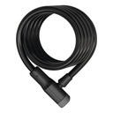 Abus Booster 6512K/180 Spiraalslot (Zwart)