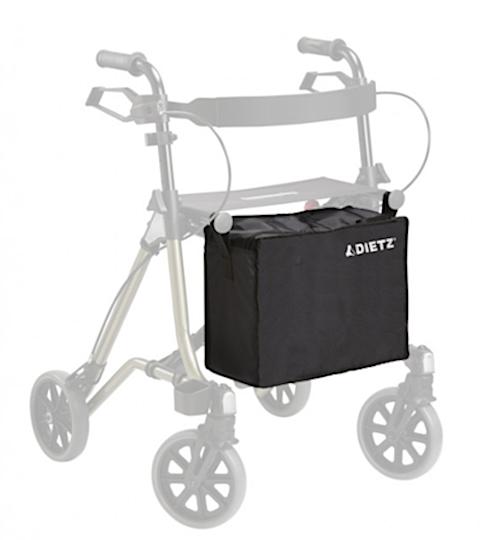Taima Tas met rits voor 4-wielrollator