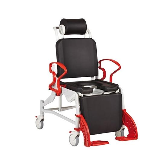 Rebotec Phoenix Douche- & Toiletstoel (150kg + emmer met deksel)