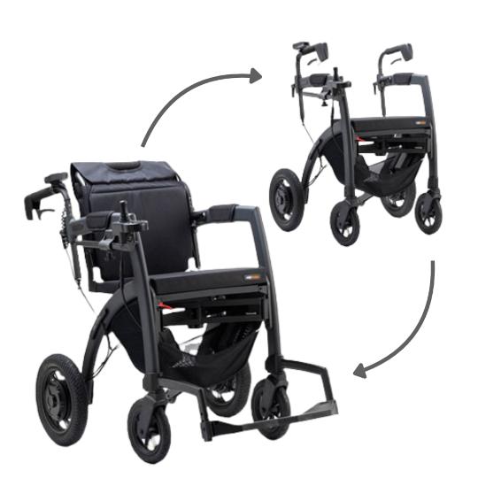 220477 Rollator 4 wielen Rollz Motion Electric