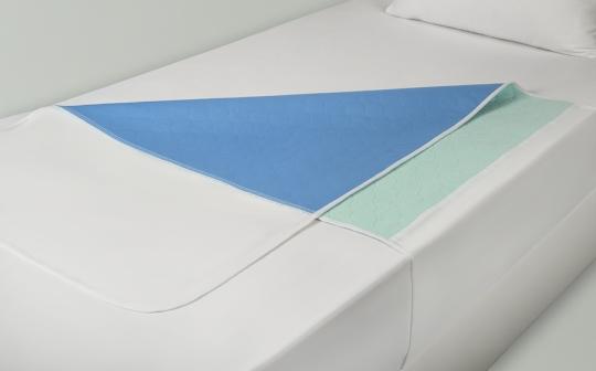 Wasbare bedonderlegger met instopstroken (80x90cm)