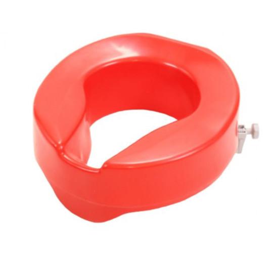 Rehausseur de toilettes de couleur contrastée