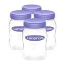 NOUVEAU Bouteilles de conservation du lait maternel Lansinoh 4x160ml