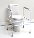Days Toiletkader staal (Wit gecoat, vrijstaand)