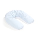FICO Taie d'oreiller en tissu éponge blanc pour coussin de positionnement (standard)