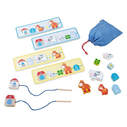 HABA Rijgspel 'Op de boerderij'