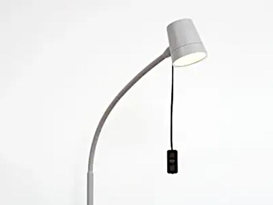 Burmeier Leeslamp Sira te bevestigen in de insteekhuls aan het hoofdeinde van het bed