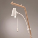 Burmeier Sira Leeslamp met klem - te bevestigen op de oprichter