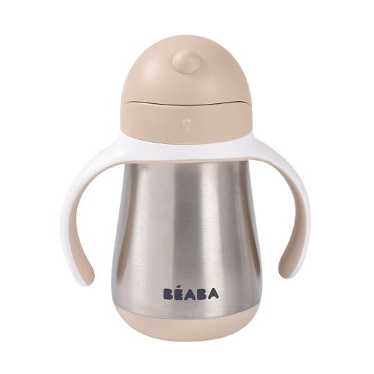 BÉABA RVS Drinkbeker Met Rietje (250ml)