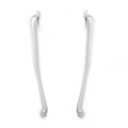 Linido trapspilbeugel staal gecoat wit