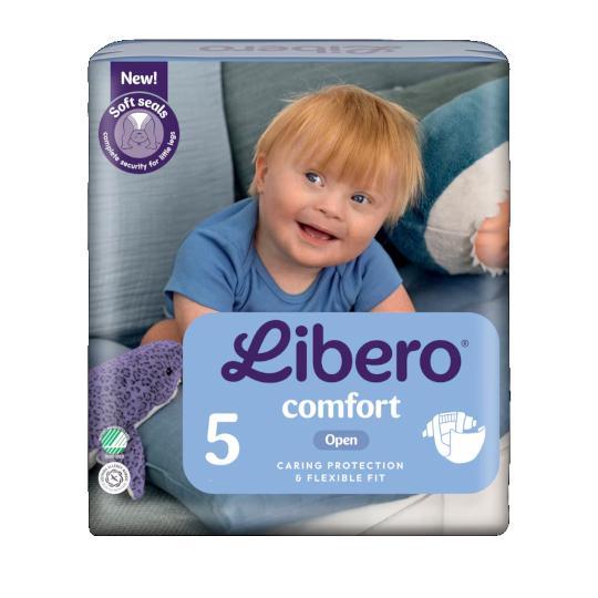 Libero Comfort 5 Wegwerpluiers New (32st, 15-17kg) (pakje)