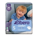 Libero Comfort 5 Wegwerpluiers New (32st, 15-17kg) (pakje)
