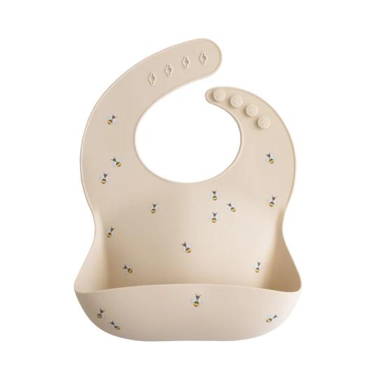 Mushie Silicone Slabbetje