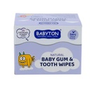 Babyton Natuurlijke Tandvlees- en Tandendoekjes (25st)
