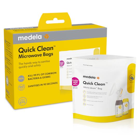 Medela QuickClean Magnetronzakken (5st)