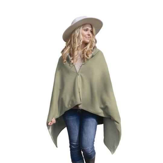 Lanaform Draagbare verwarmde poncho