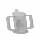 TZM Beker Handycup schuin met tuitjes met ml aanduiding