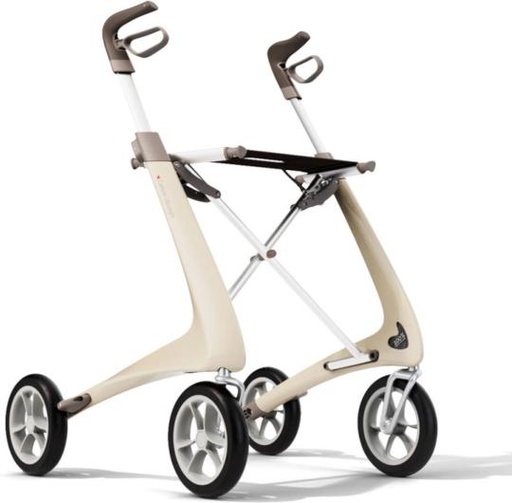 [020941] 220477 Rollator 4-wiels Carbon UltraLight (incl. grote weekendtas)