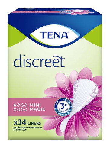 [ST-08444-1] Tena Discreet Mini Magic (6x34st) (doos)