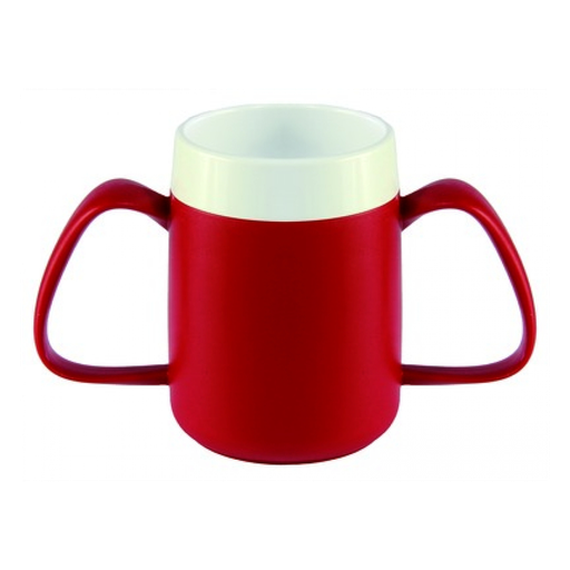 [039305] Gobelet Ornamin conique ergo cup 160ml rouge