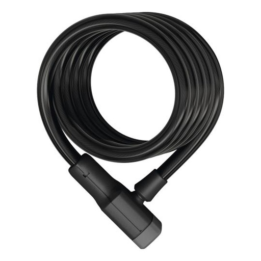 [039577] Abus Booster 6512K/180 Spiraalslot (Zwart)