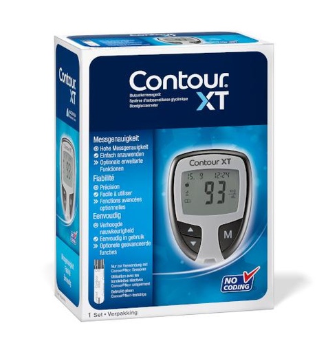 [039758] Glucosemeter Contour XT startkit
