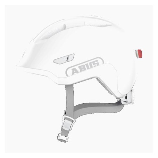 [044509] Abus Fietshelm Smiley 3.0 ACE LED pure white M